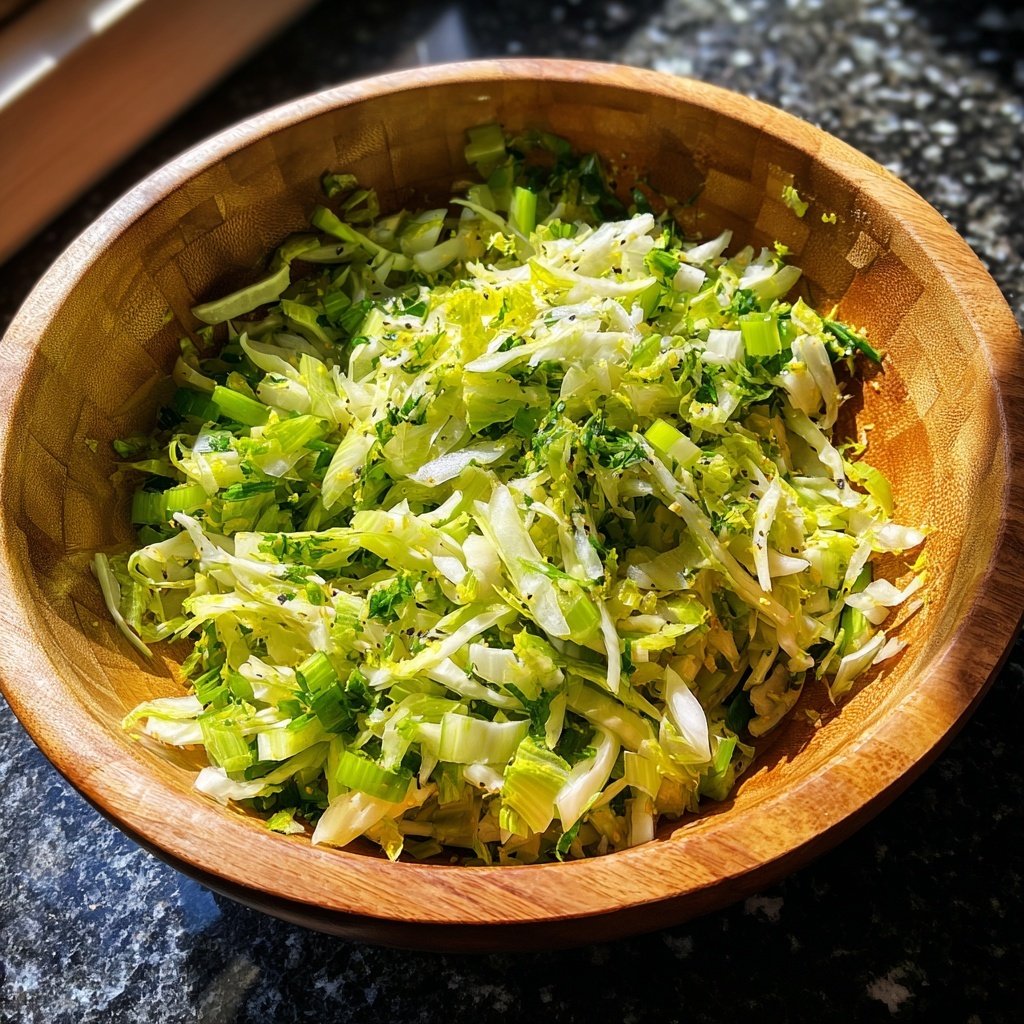 Celery Slaw With Lemon