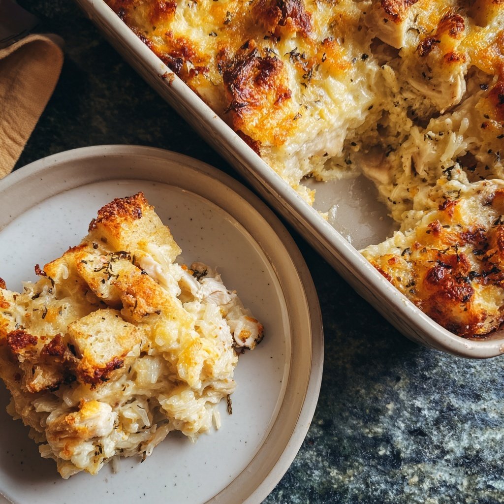 Creamy Chicken And Rice Casserole