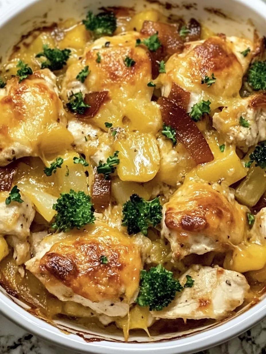 Easy Low Carb Chicken Casserole