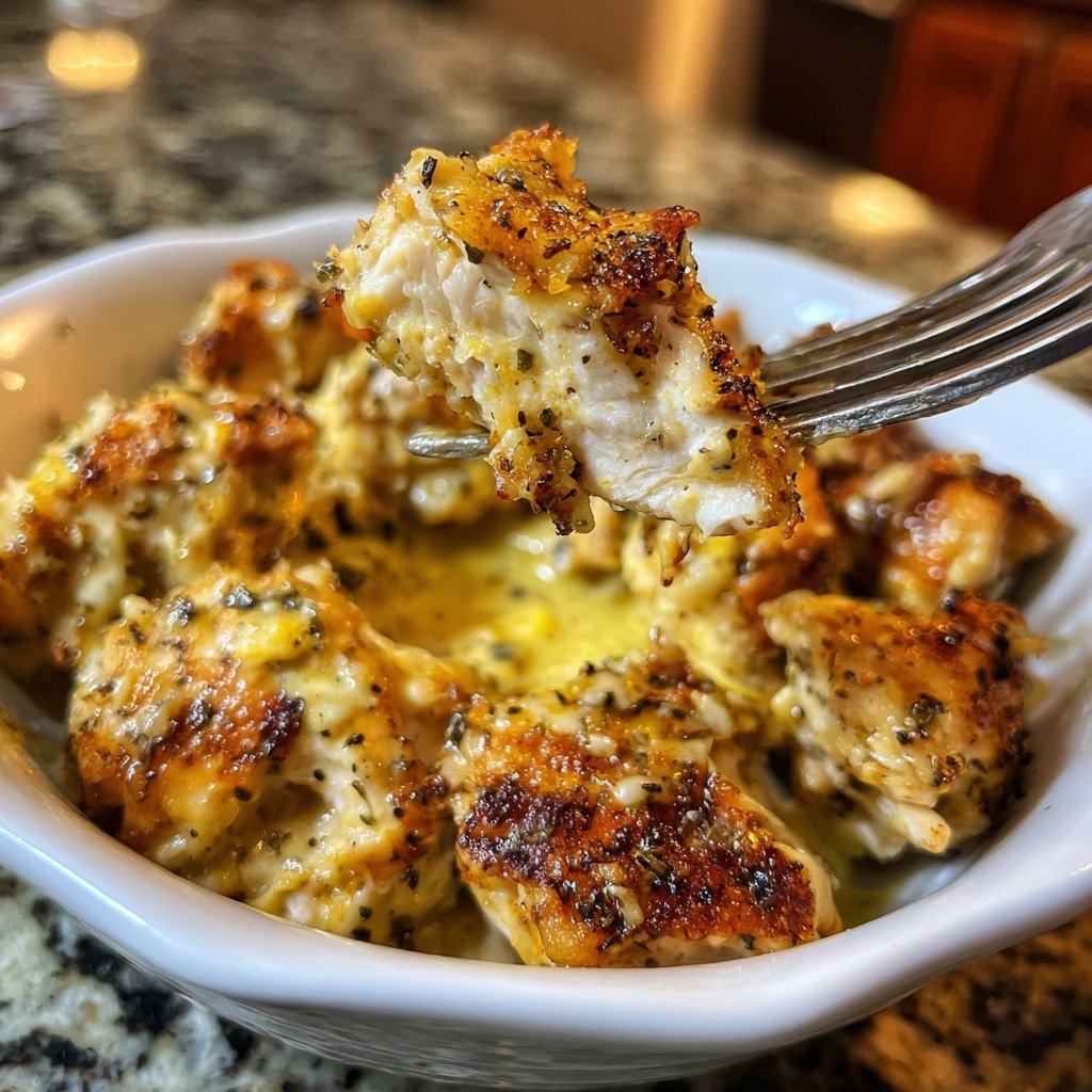 Easy Slow Cooker Garlic Parmesan Chicken