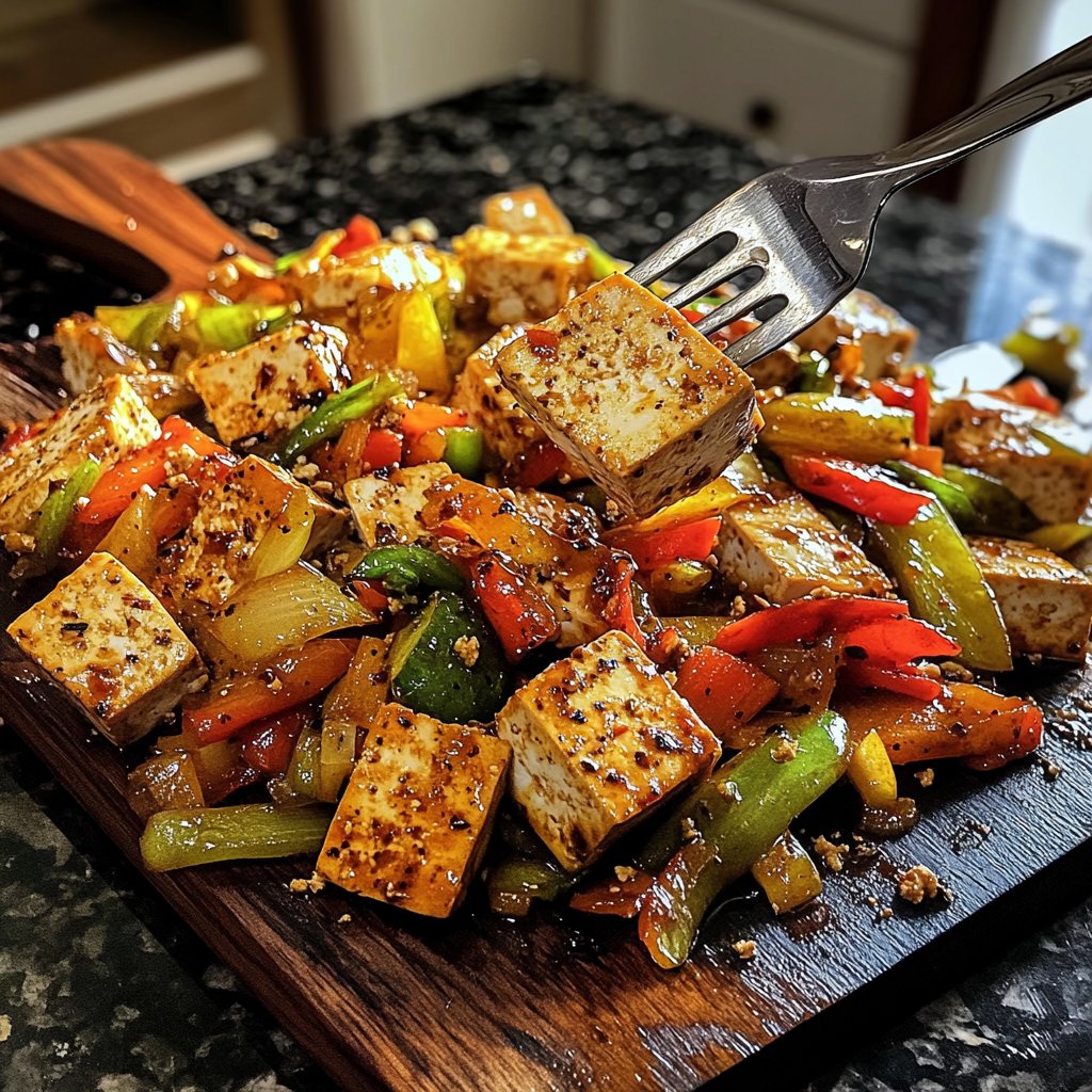 High Protein Tofu Stir Fry