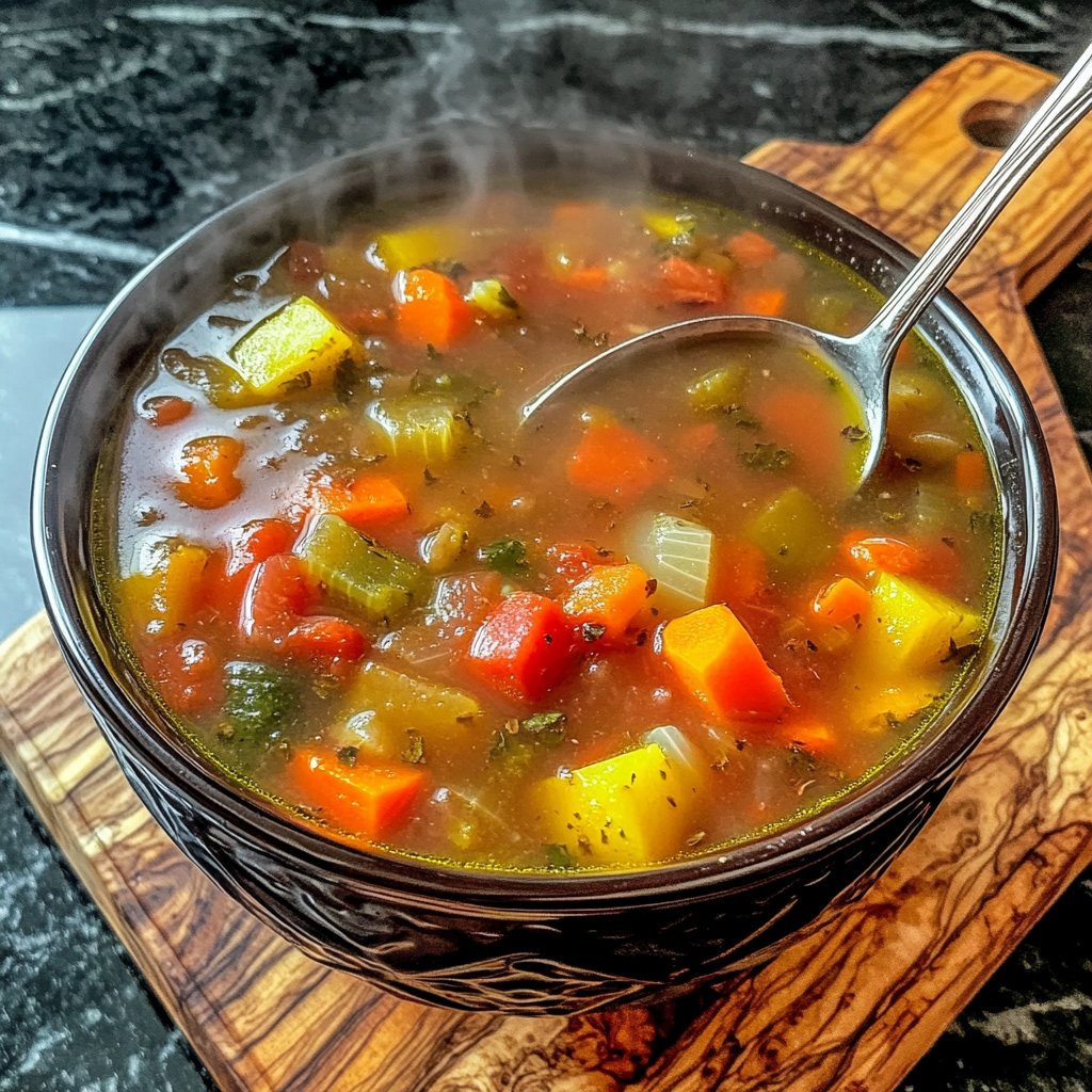 Quick Vegetable Soup Recipe