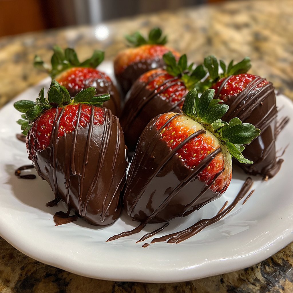 Chocolate Dipped Strawberries
