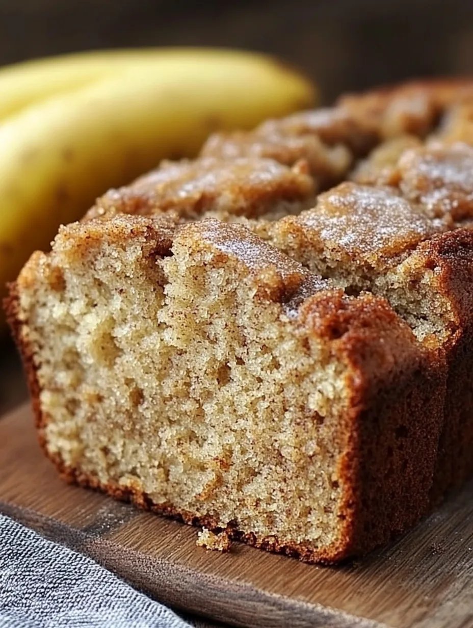 Snickerdoodle Banana Bread