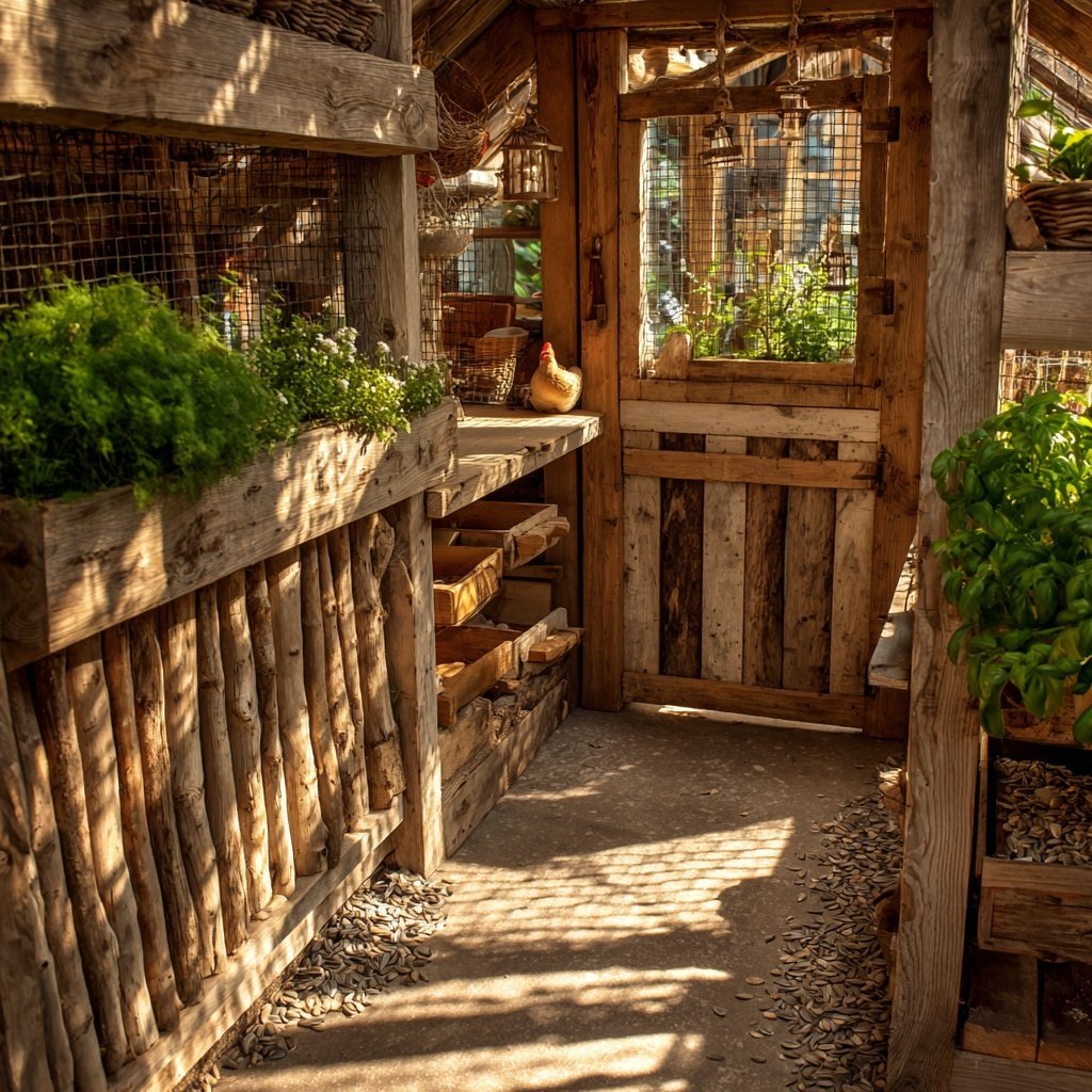 Secure Chicken Run Enclosure