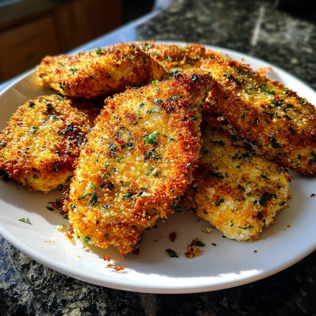 Baked Parmesan Chicken Cutlets