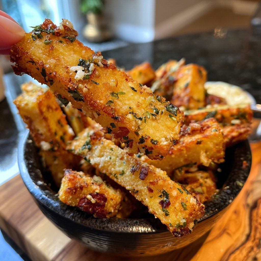 Crispy Polenta Veggie Fries