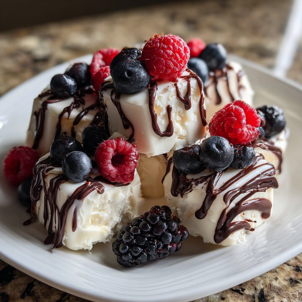 Frozen Yogurt Bites Snack