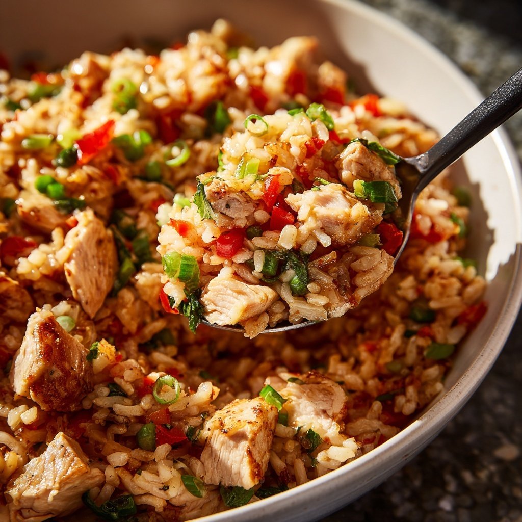 High Protein Turkey Rice Bowl