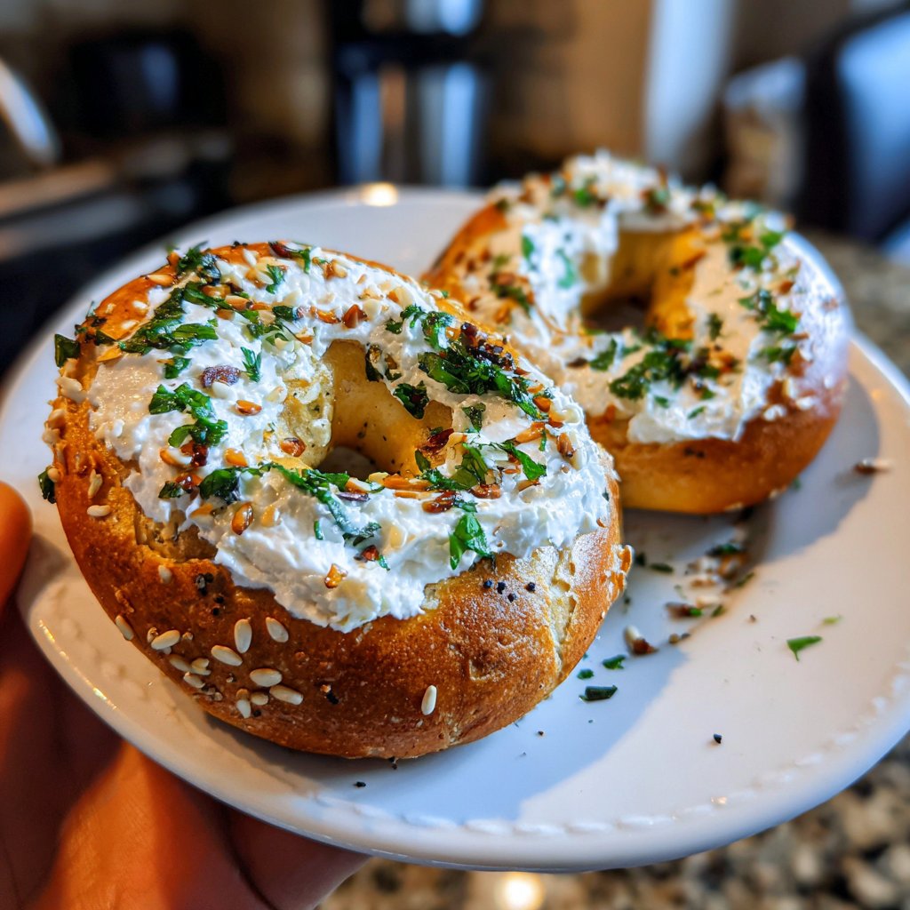 Protein Bagels With Greek Yogurt No Yeast