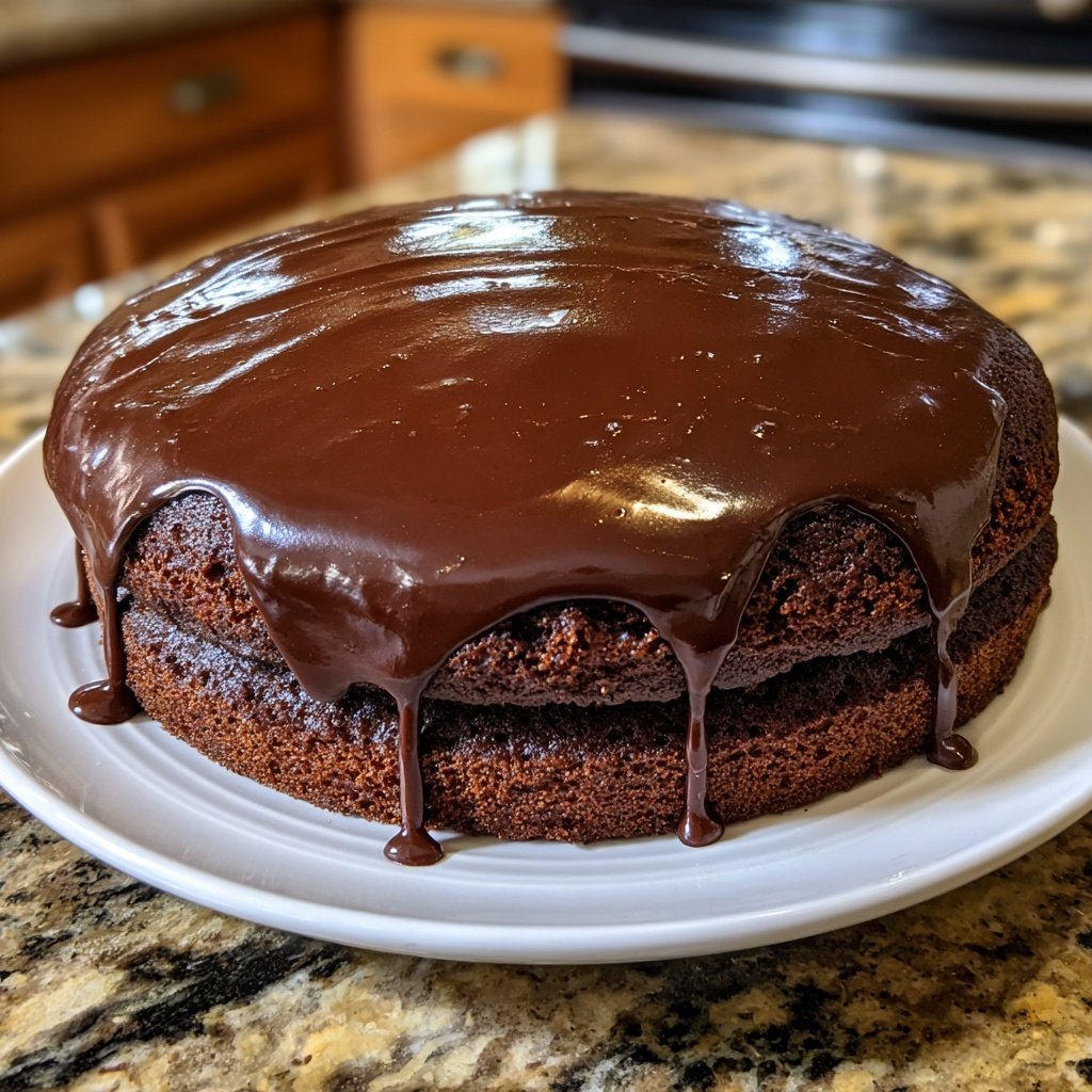 Chocolate Cake With Dark Cocoa